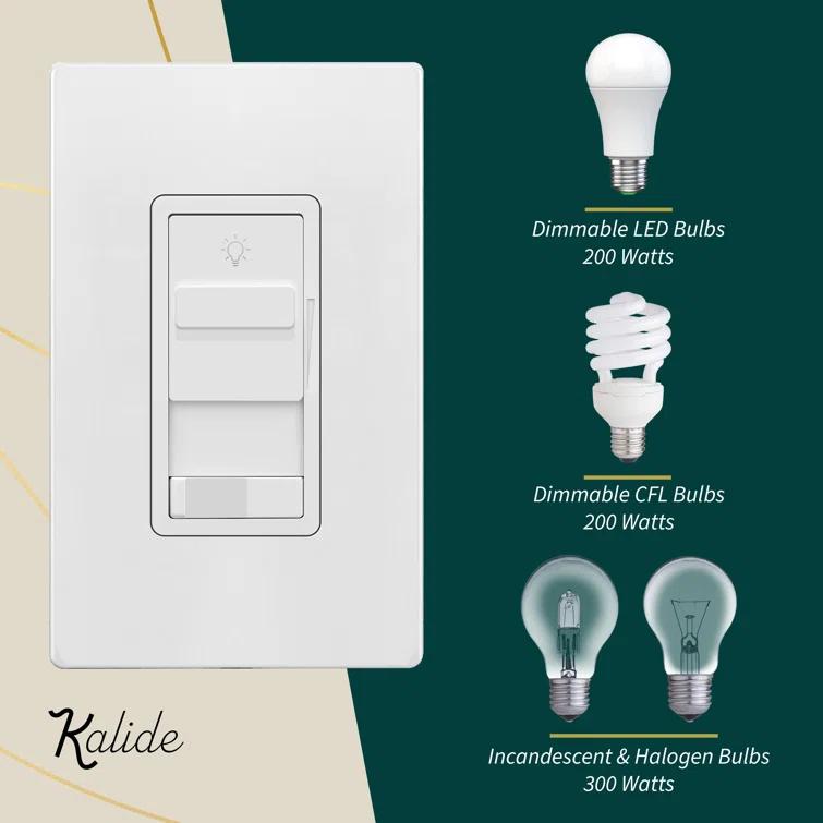 15 Tamper Resistant 3-Way Push Button Light Switch