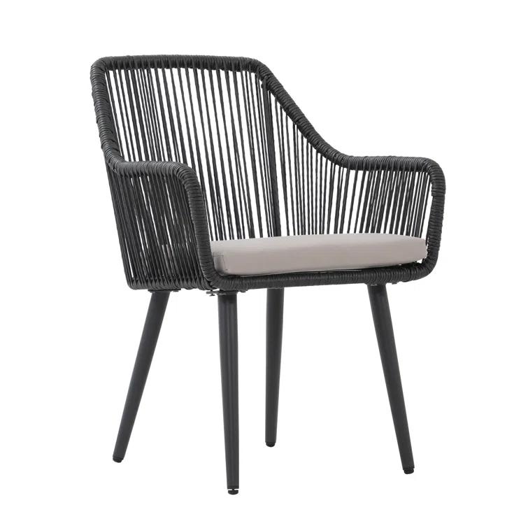 Cassil Outdoor Dining Armchair with Cushion