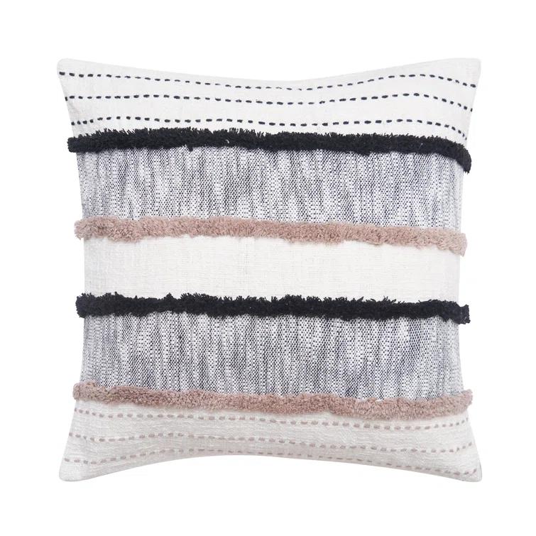 Benn Tufted Woven Decorative Throw Pillow
