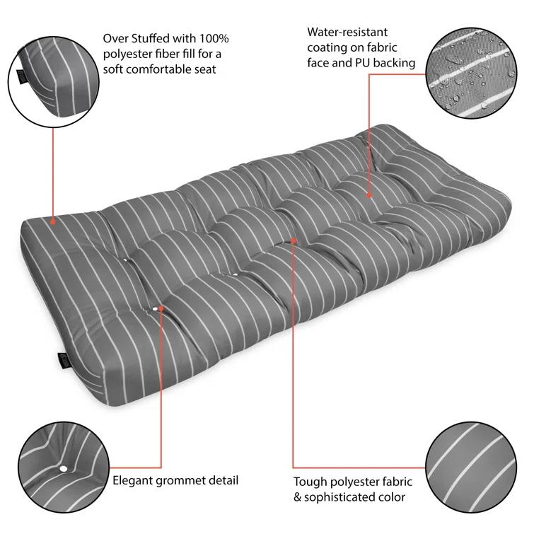 Bergholt Outdoor Bench Seat Cushion