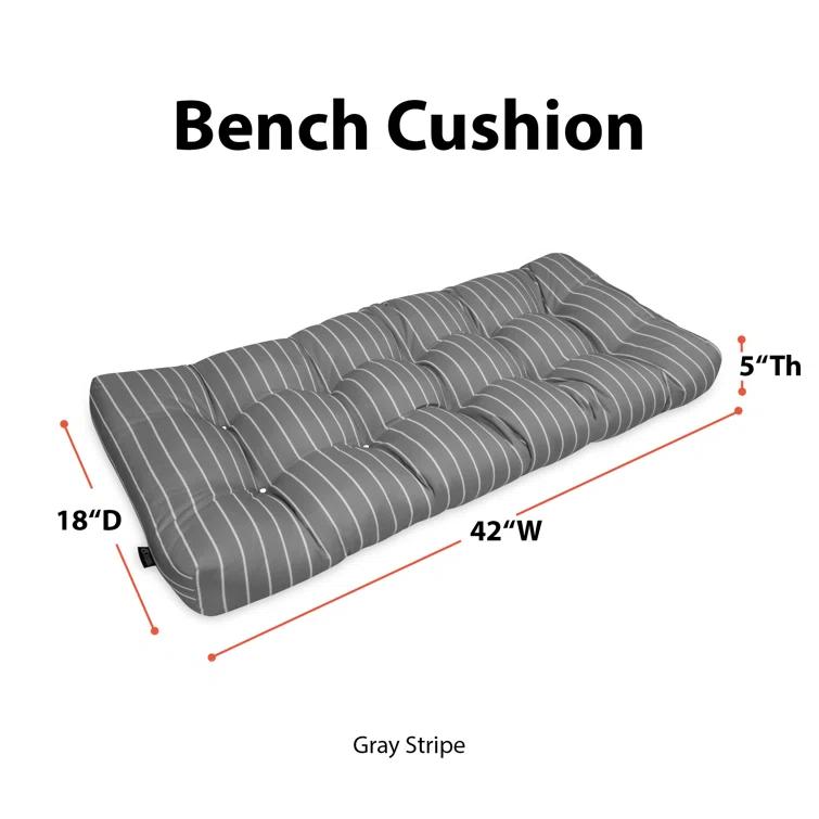 Bergholt Outdoor Bench Seat Cushion