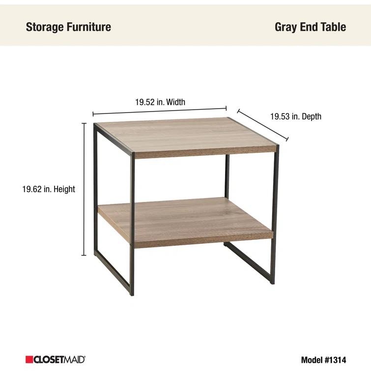 ClosetMaid Industrial End Table