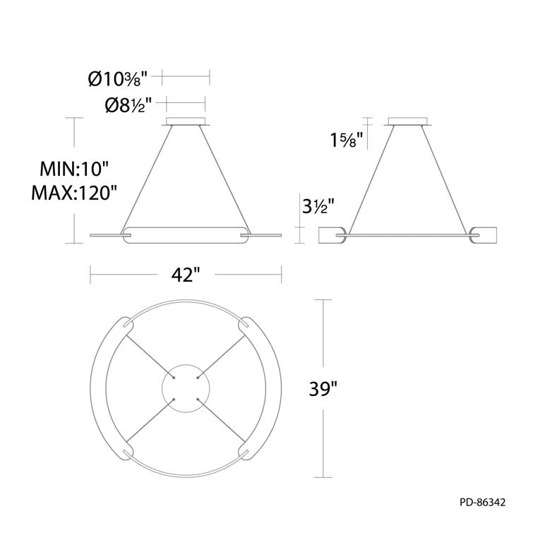 Ilios 1 - Light LED Geometric Pendant