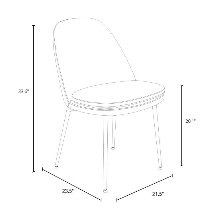 Wallace Velvet Dining Chair