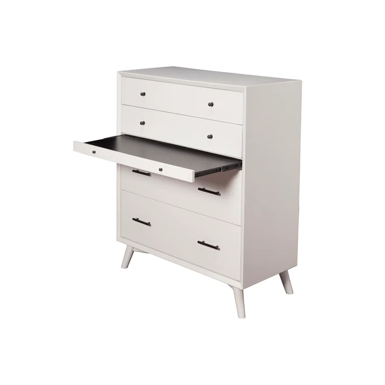 Williams 4 Drawer 38'' W Solid Wood Chest