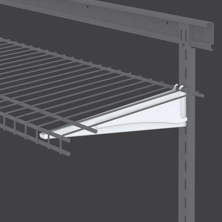 ClosetMaid ShelfTrack Wire Shelving Bracket