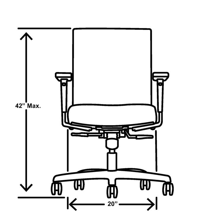 Convergence Mesh Ergonomic Task Chair