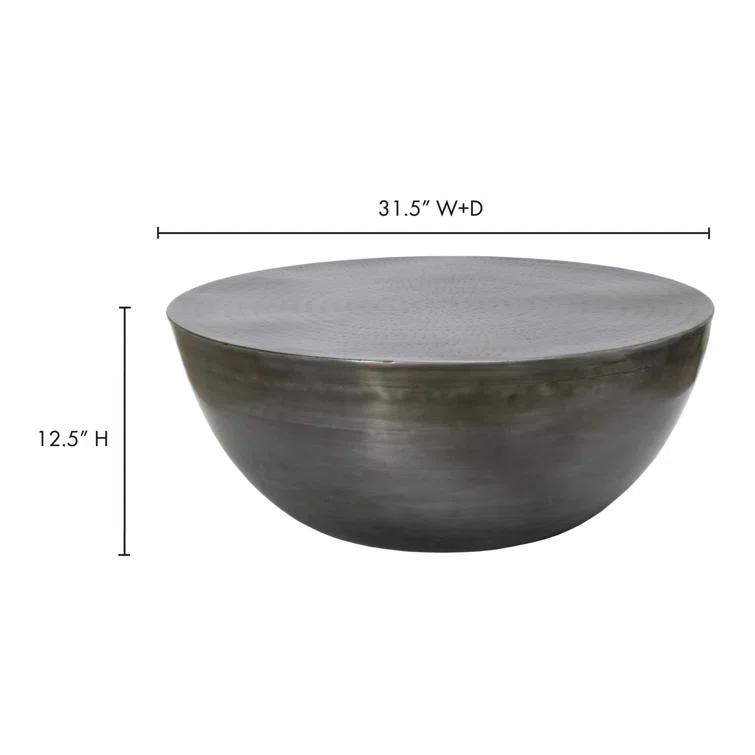 Rebel Round Metal Coffee Table (31")