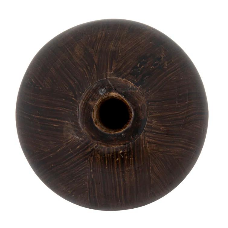 Rodiguez 5.5'' Solid Wood Table Vase