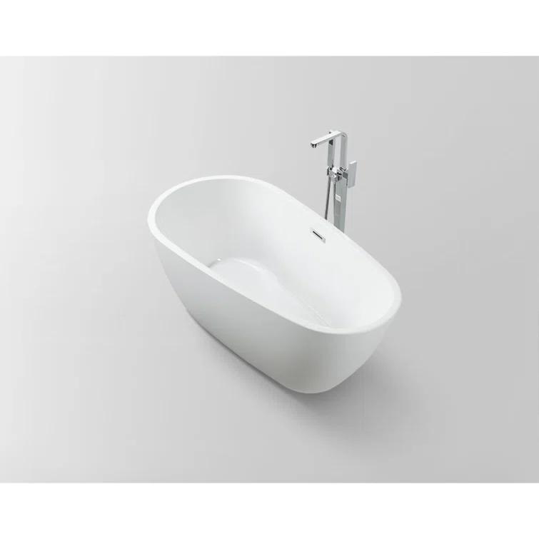 Freestanding Soaking Acrylic Bathtub