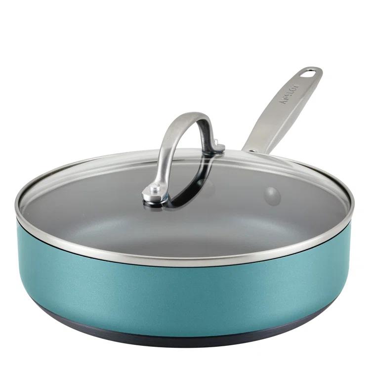 Anolon Anolon Achieve Hard Anodized Nonstick Saute Pan with Lid - 3 Quart
