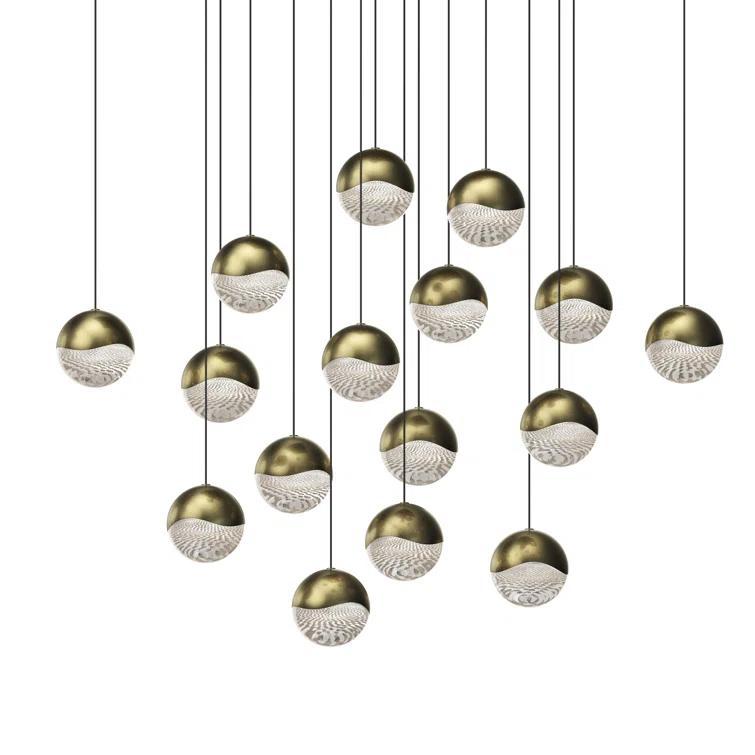 Grapes 16 - Light LED Cluster Pendant