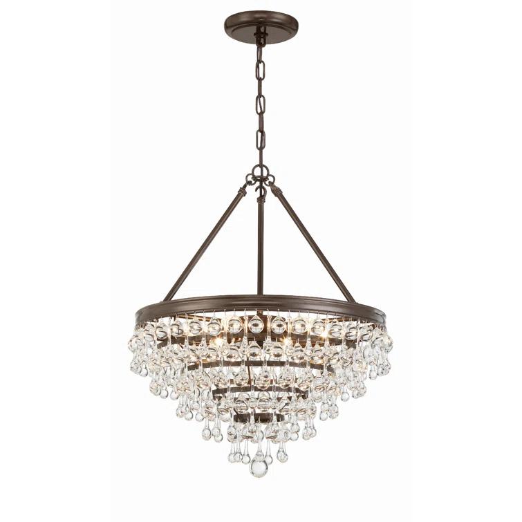 Freddy 6 - Light Dimmable Tiered Chandelier
