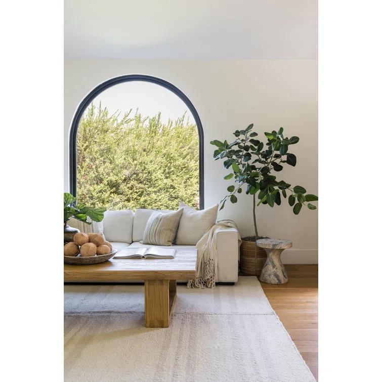 Momeni Rugs Pure Salt Koukila Ivory 2'6" X 8' Runner