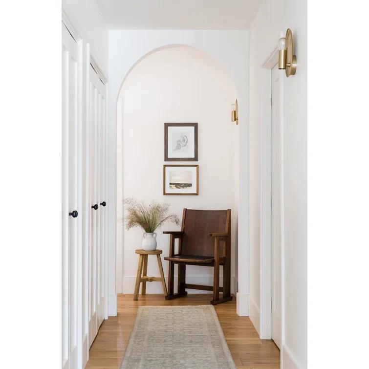Menorca Hand-Knotted Wool Rug by Pure Salt x Momeni - Blue / 2'6" x 9'