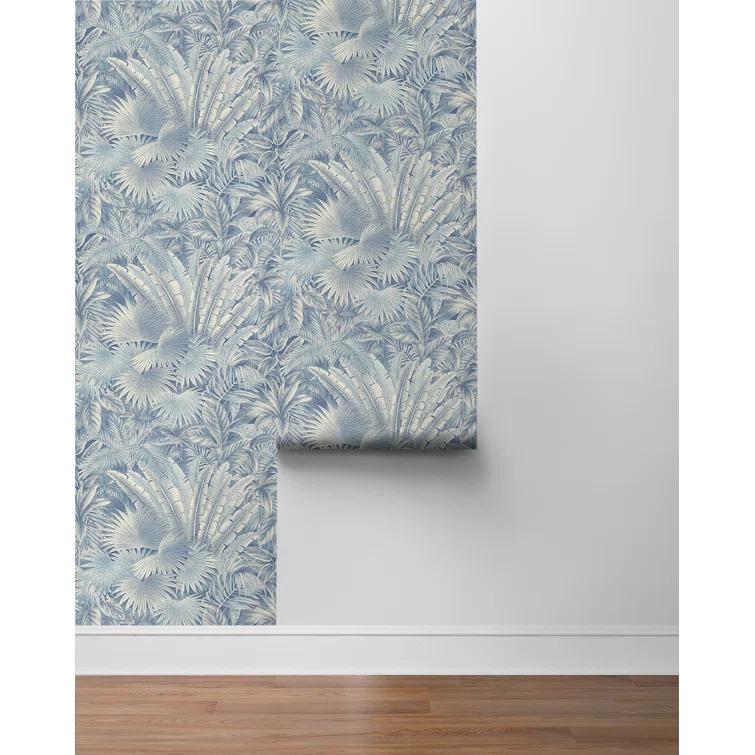 Tommy Bahama Bahamian Breeze Palm 18' L x 20.5" W Peel & Stick Wallpaper Roll