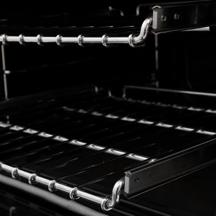 ZLINE 48 in. Legacy Dual Fuel Range w/ 7 Burner Cooktop & 2 Ovens w/ Doors
