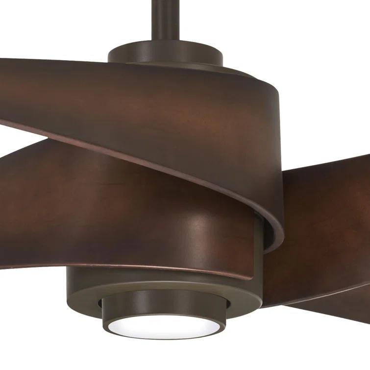 64" Artemis 4 Blade LED Standard Ceiling Fan with Light Kit Included