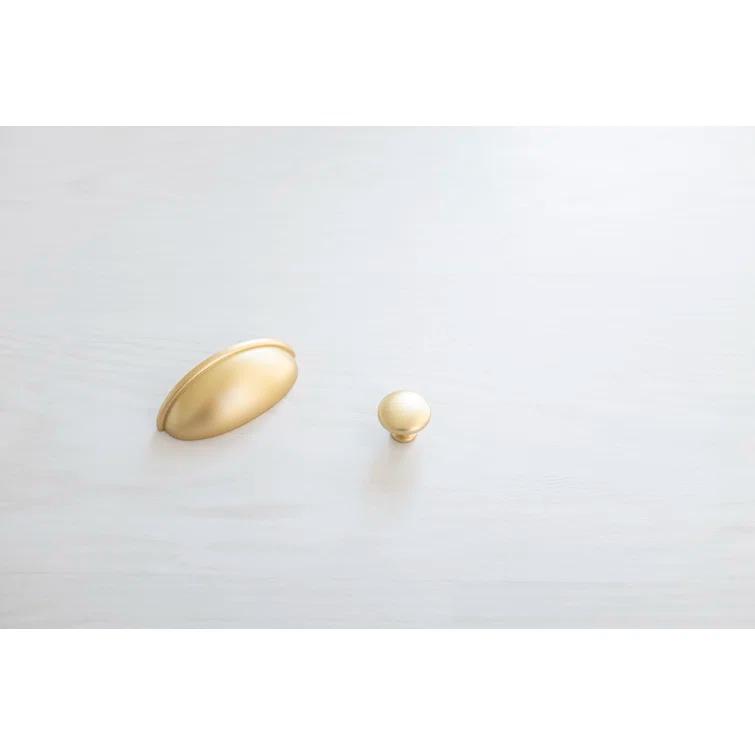 Heritage Designs Kitchen Cabinet Knobs, 1 1/8" Round Knob Pull for Doors, Drawers and Dressers