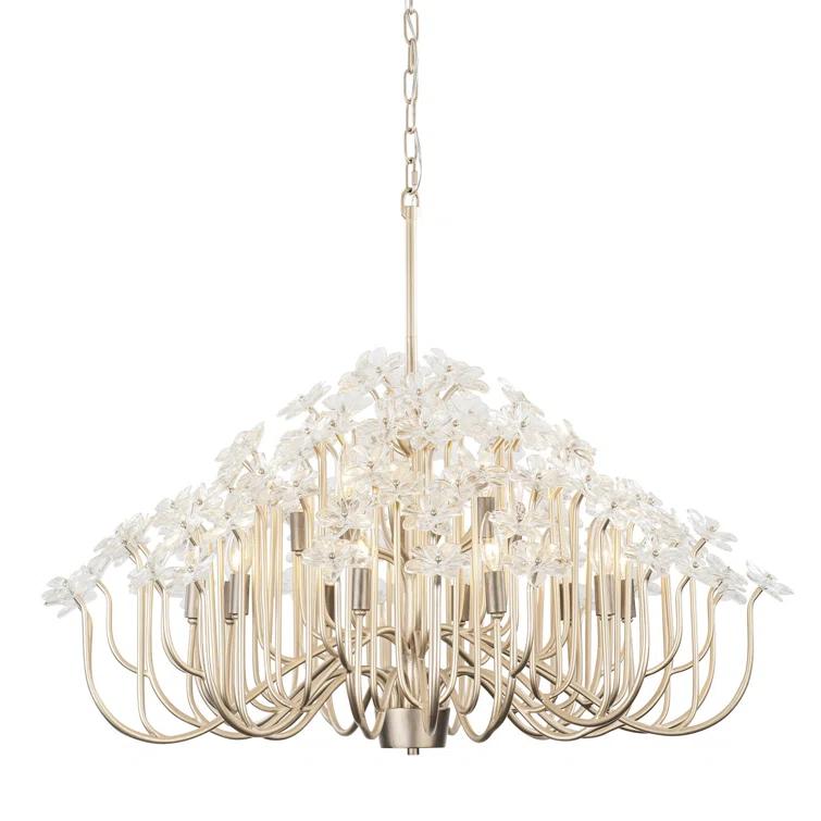 Jayseon 15 - Light Dimmable Tiered Chandelier