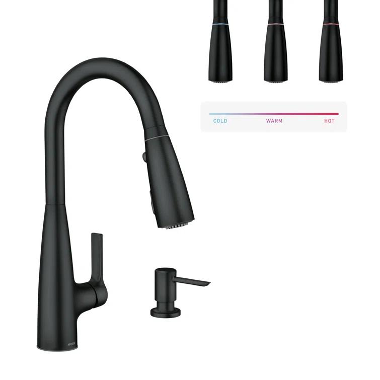 Haelyn Touchless Single-Handle Pulldown Sprayer Kitchen Faucet with MotionSense Wave and Power Clean