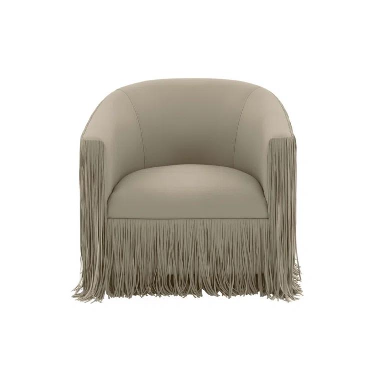 Upholstered Swivel Accent Chair
