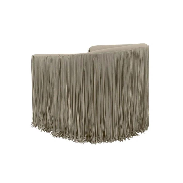 Upholstered Swivel Accent Chair