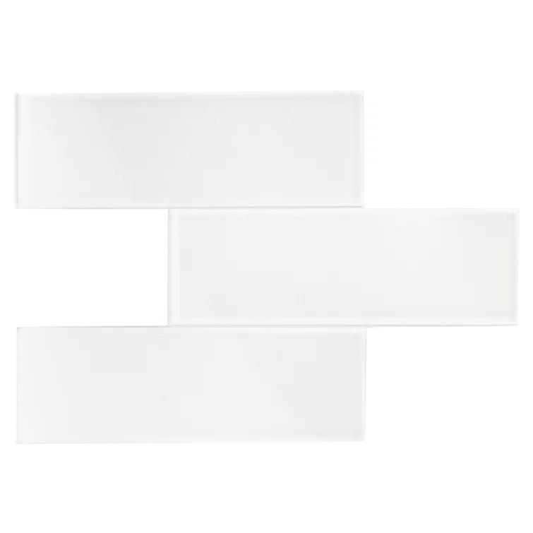 3" x 9" Glass Subway Tile