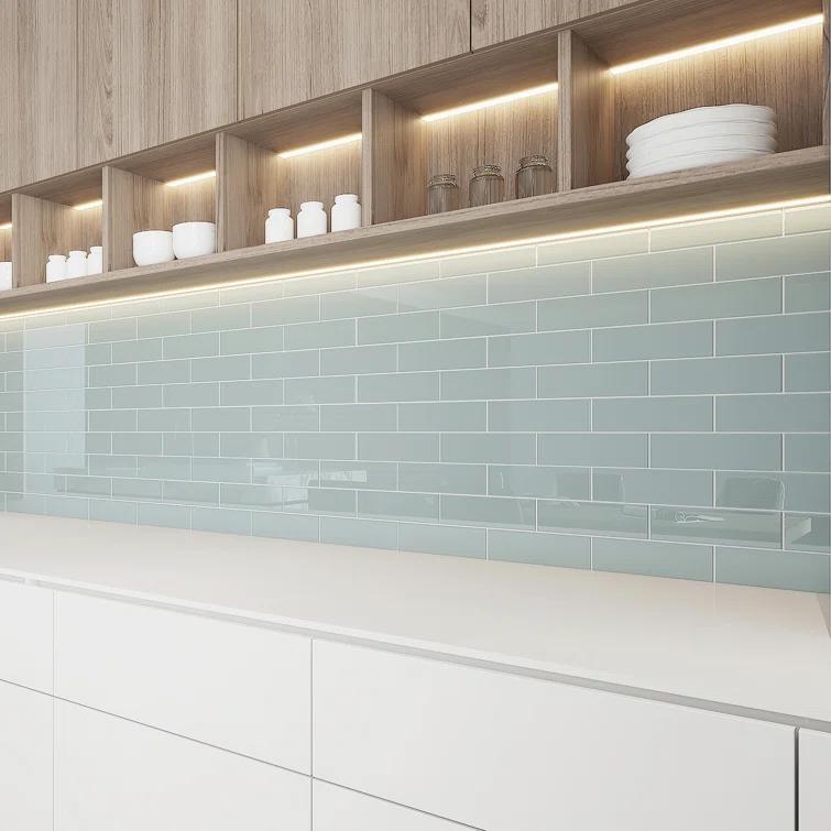 3" x 9" Glass Subway Tile