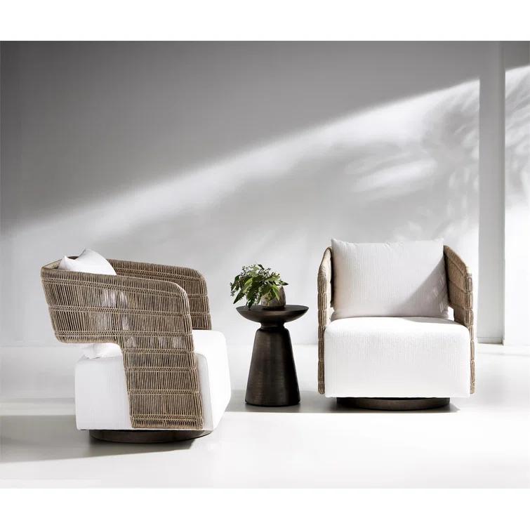 Bernhardt Maldives Outdoor Swivel Chair