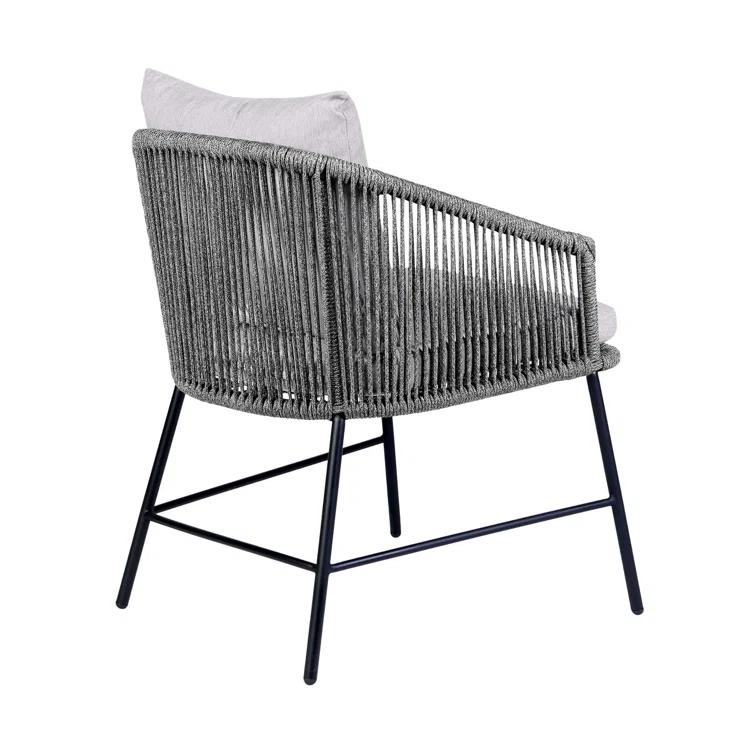 Margit Outdoor Dining Armchair with Cushion