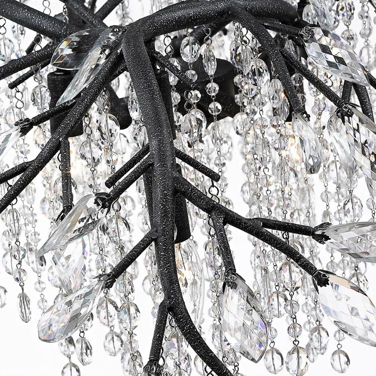 Willa Arlo™ Interiors Montriel 12 - Light Unique / Statement Geometric Chandelier with Crystal Accents & Reviews | Wayfair
