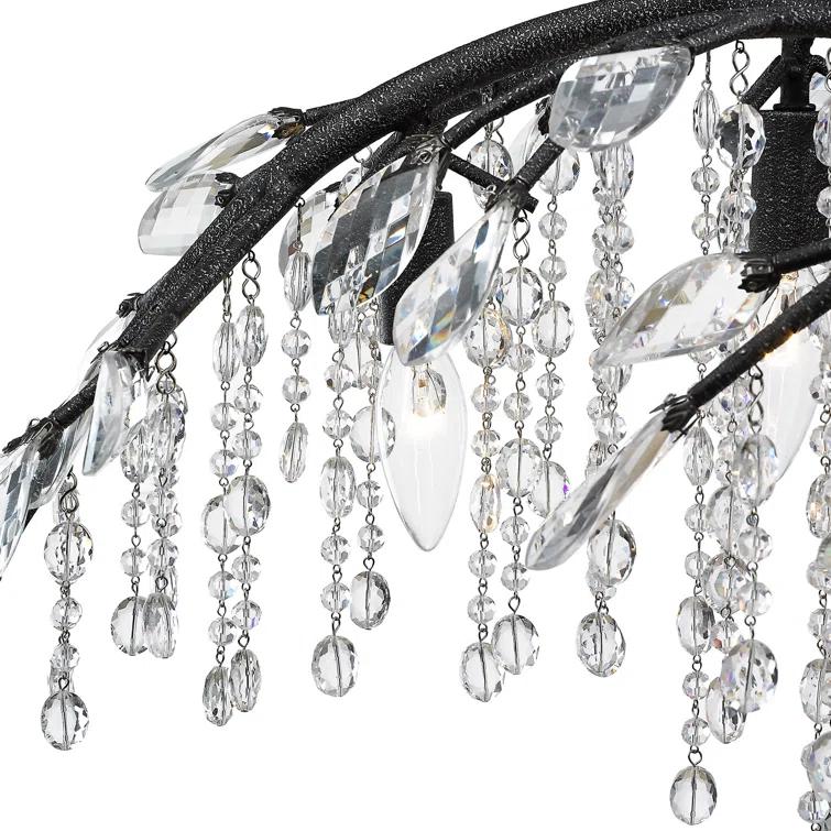 Willa Arlo™ Interiors Montriel 12 - Light Unique / Statement Geometric Chandelier with Crystal Accents & Reviews | Wayfair