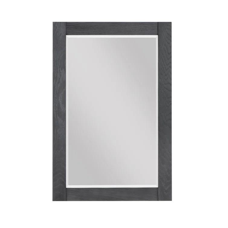 Ivy Wood Flat Wall Mirror