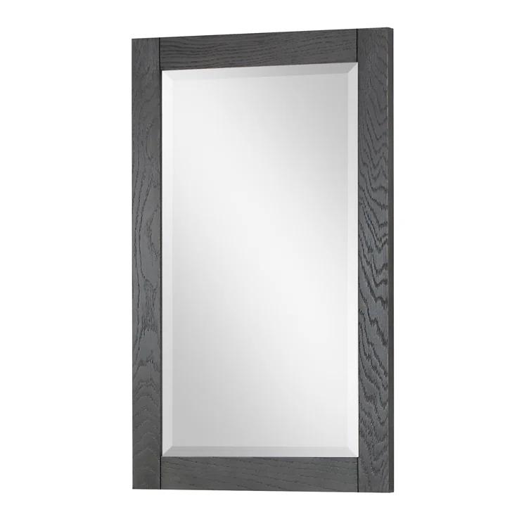 Ivy Wood Flat Wall Mirror