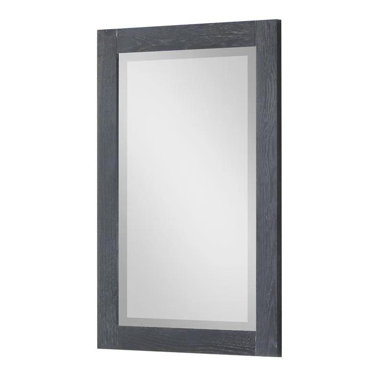 Ivy Wood Flat Wall Mirror