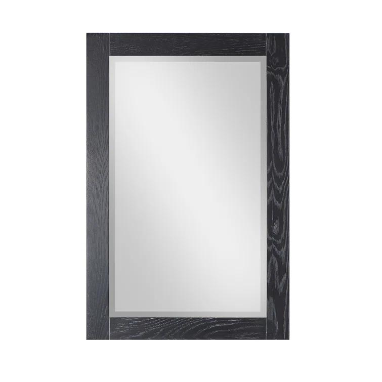 Ivy Wood Flat Wall Mirror