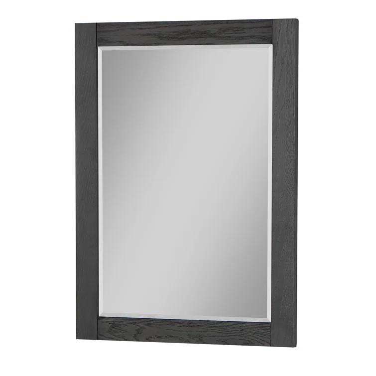 Ivy Wood Flat Wall Mirror