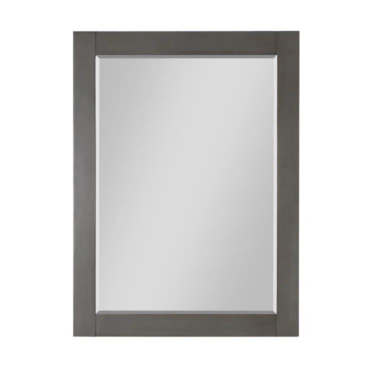 Ivy Wood Flat Wall Mirror