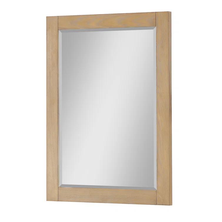 Ivy Wood Flat Wall Mirror