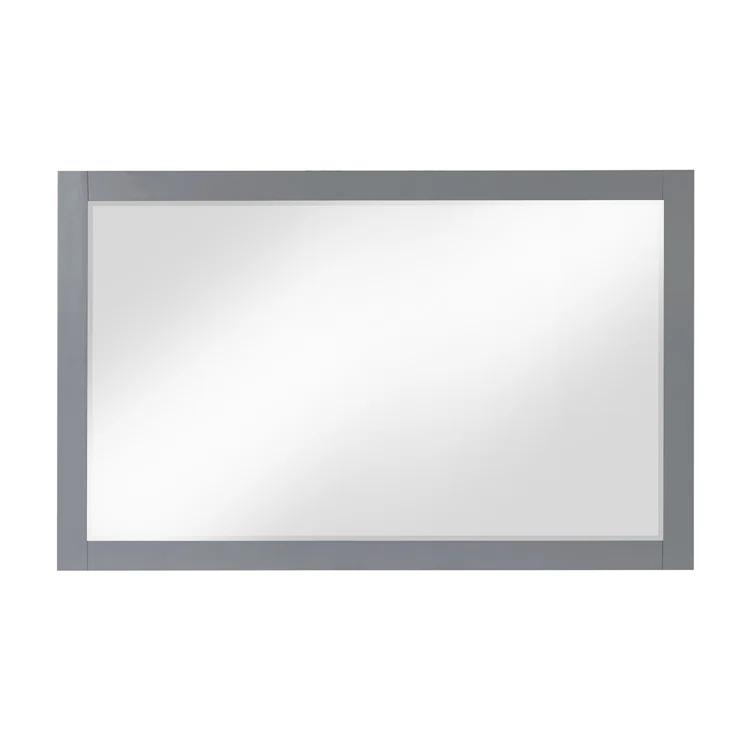 Ivy Wood Flat Wall Mirror