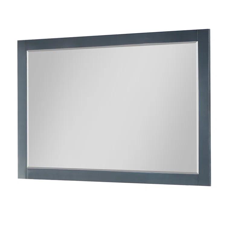 Ivy Wood Flat Wall Mirror
