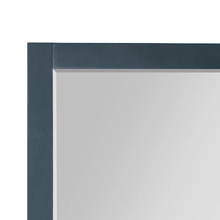 Ivy Wood Flat Wall Mirror