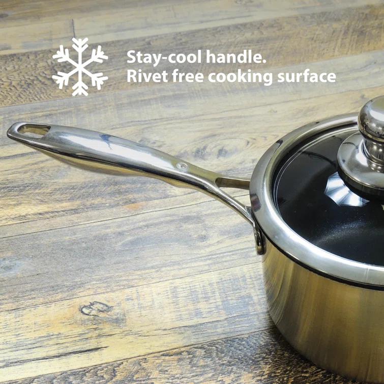 Swiss Diamond 11" (28cm) Nonstick Clad Fry Pan