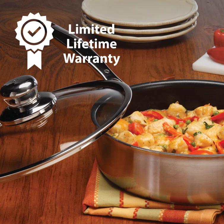Swiss Diamond 11" (28cm) Nonstick Clad Fry Pan
