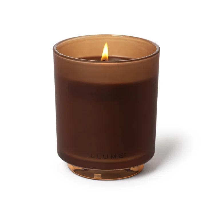 ILLUME Beautifully Done Essentials Terra Tabac Statement Glass Scented Candle