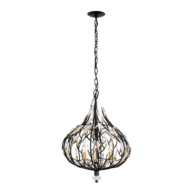 Bask 3 - Light Teardrop Pendant