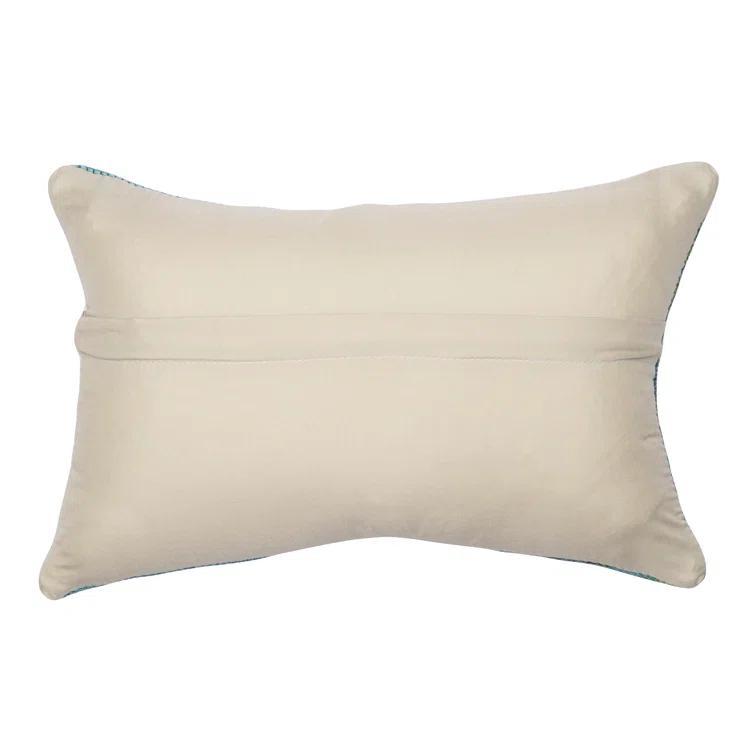 Geometric Indoor/Outdoor Throw Pillow