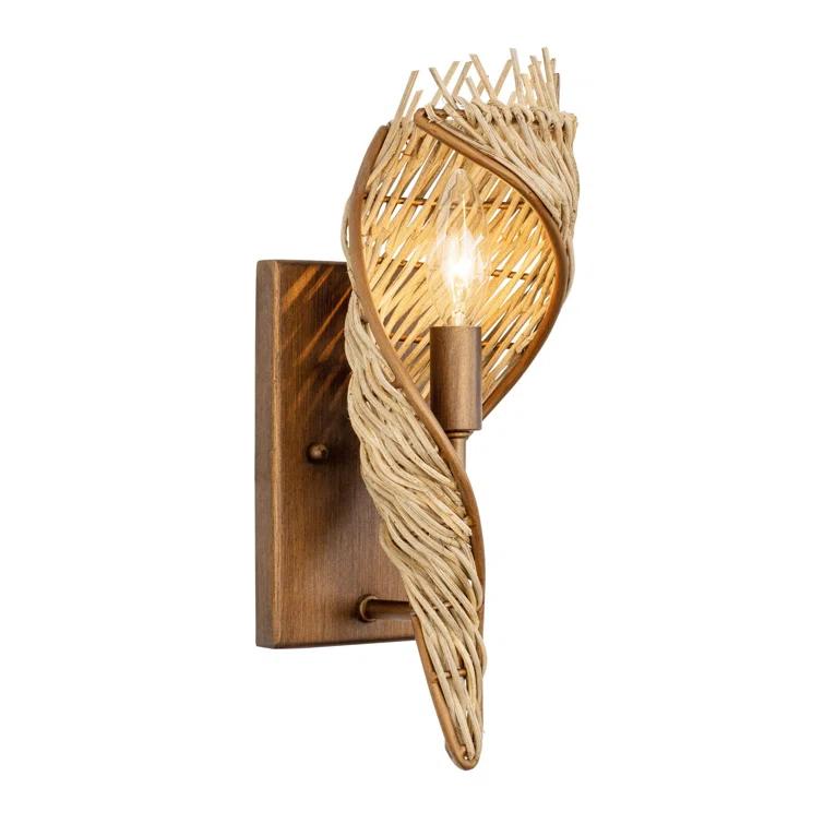 Varaluz Flow Steel Candle Wall Light