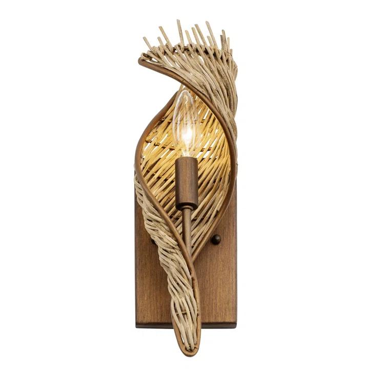 Varaluz Flow Steel Candle Wall Light